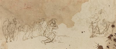 Studies of Figures for an Adoration of the Magi by Donato Creti