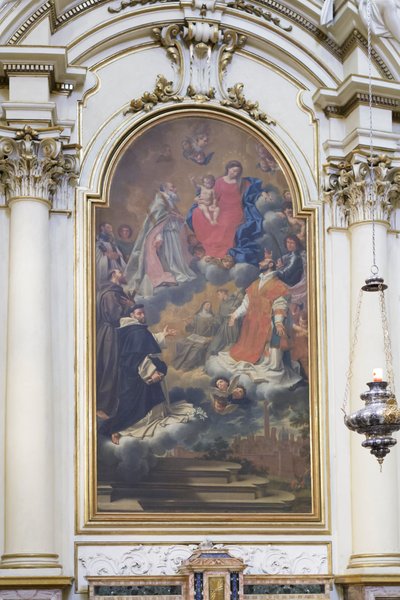 Virgin with the Patron Saints of the City by Donato Creti