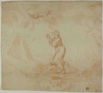 Woman in Ecstasy, and Putti by Donato Creti