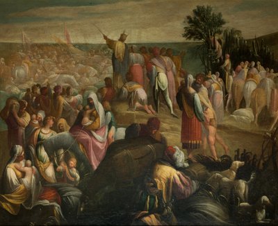 The Israelites Crossing of the Red Sea by Donducci