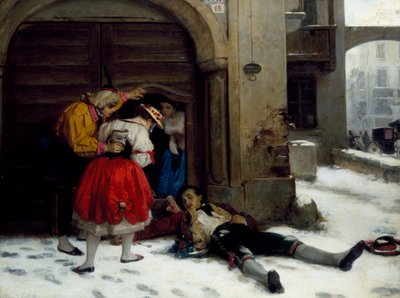 Returning After an All-Night Party by Donenico Scattola