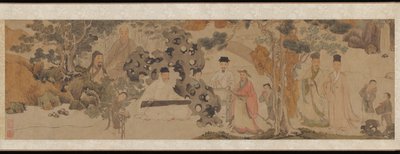 Exalted Gathering in the Green Woods, c.1620 by Dong Qichang