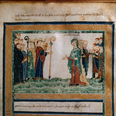 Matilda of Tuscany From: Vita Mathildis di Donizone di Canossa, Between 1111 and 1115 by Donizone di Canossa