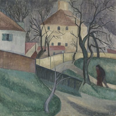Autumn Chilliness, 1916 by Dora Bromberger