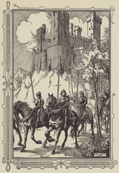 Sir Galahad at the Abbey by Dora Curtis