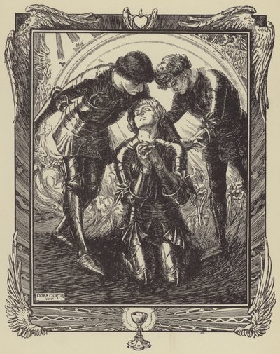 Then they went to Sir Galahad by Dora Curtis