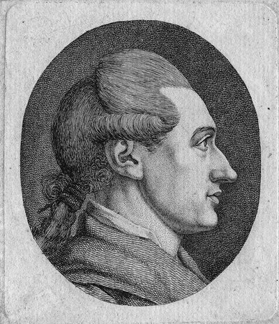 Portrait of the author Johann Wolfgang von Goethe 1749-1832 by Dora Stock