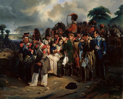 Napoleon Bidding Farewell to Marshal Jean Lannes by Dorian