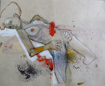 Abstract Reclining Figure by Doris Schmitz