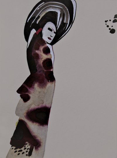 Dramatic Fashion Portrait by Doris Schmitz