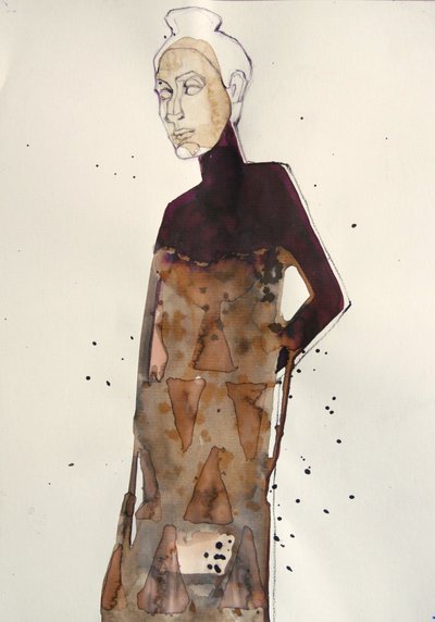 Elegant Fashion Figure by Doris Schmitz