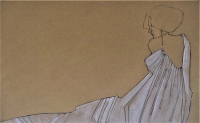 Elegant Fashion Silhouette by Doris Schmitz