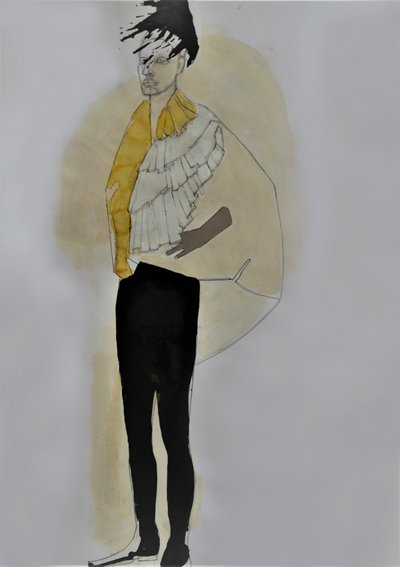 Modern Fashion Illustration by Doris Schmitz
