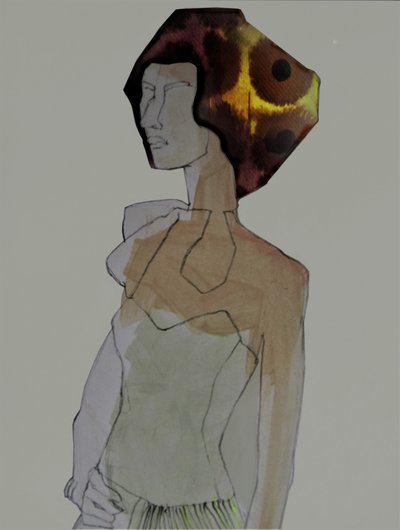 Stylish Woman Profile by Doris Schmitz