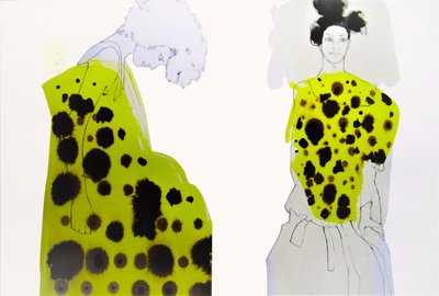 Vibrant Spotted Fashion by Doris Schmitz