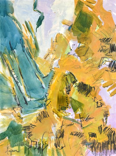 Vibrant Abstract Nature by Dorothy Fagan