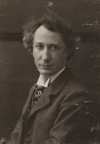 Portrait of Pianist and Composer Emil von Sauer by Dortmund . Photo studio Neuhaus