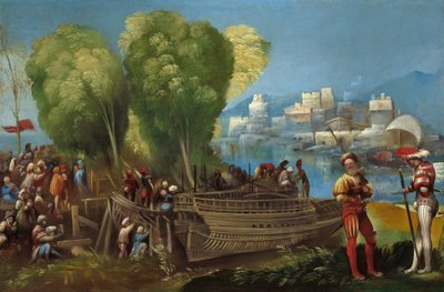 Aeneas and Achates on the Libyan Coast by Dosso Dossi