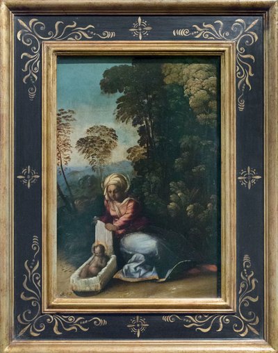 Rest during the Flight into Egypt, known as the Zingarella by Dosso Dossi
