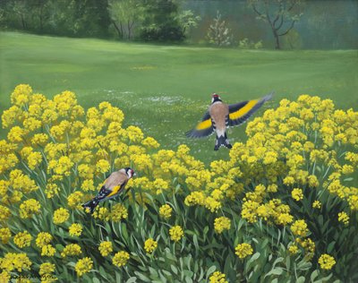 Goldfinches by Douglas Anderson