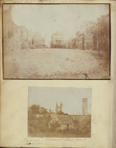 Market Street St. Andrews with the Old Tollbooth, Looking West by Dr. John Adamson