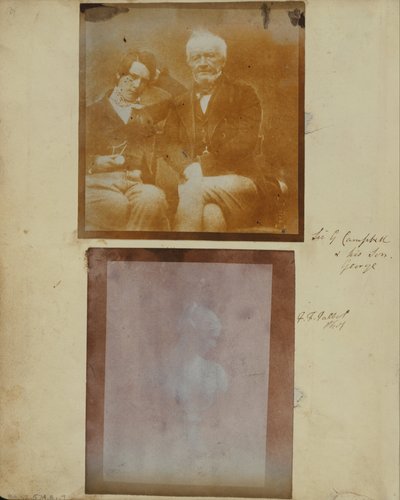Sir George Campbell and His Son, George by Dr. John Adamson