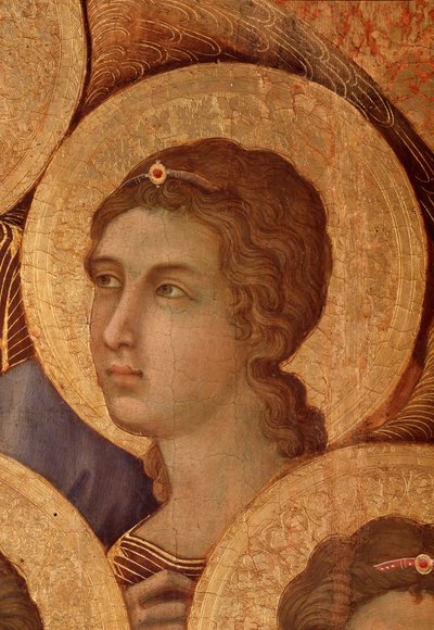 La Maesta (Detail) by Duccio di Buoninsegna