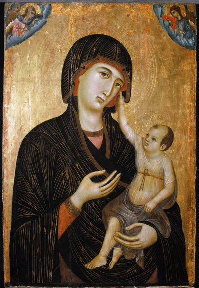 Madonna di Crevole: Virgin and Child by Duccio di Buoninsegna