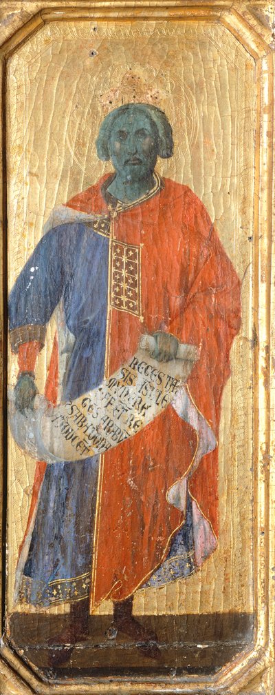 Solomon (detail) by Duccio di Buoninsegna
