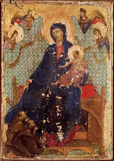The Madonna of the Franciscans by Duccio di Buoninsegna