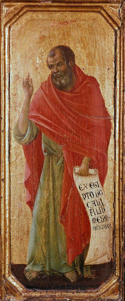 The Prophet Hosee by Duccio di Buoninsegna