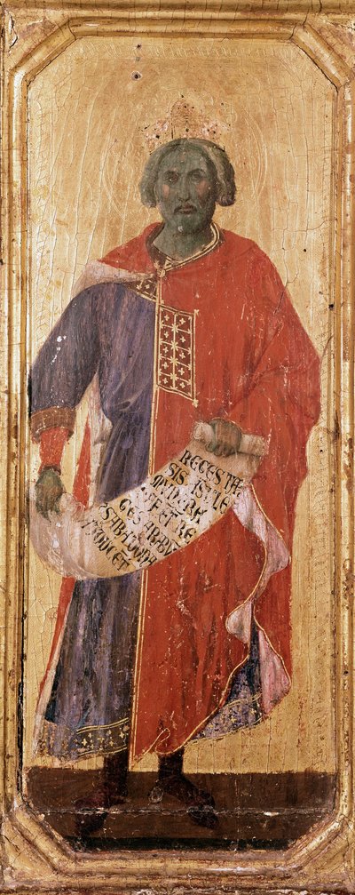 The Prophet Salomon by Duccio di Buoninsegna