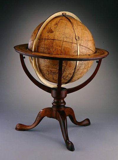 Celestial Globe, London by Dudley Adams
