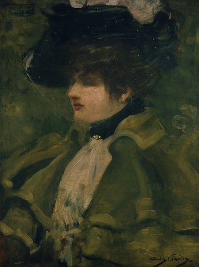 Portrait of Sarah Bernhardt by Dudley Hardy