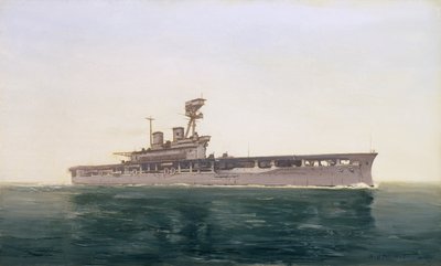 HMS Eagle, 1922 by Duff Tollemache
