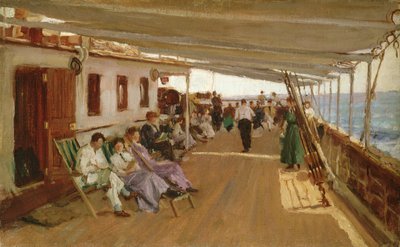 On Deck, Steam Packet by Duncan McGregor Whyte