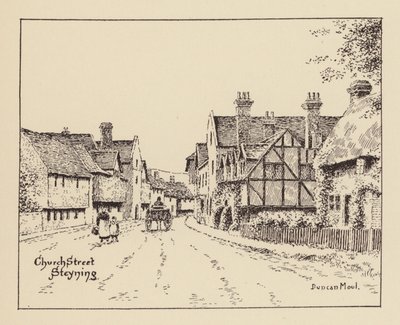 Sussex: Church Street, Steyning by Duncan Moul