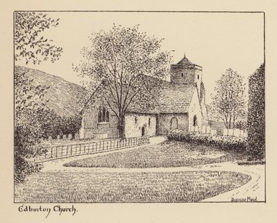 Sussex: Edburton Church by Duncan Moul