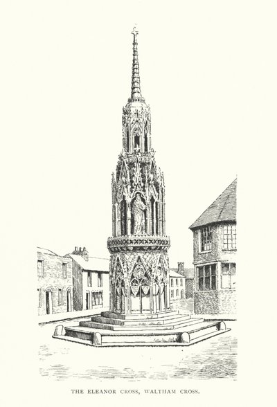 The Eleanor Cross, Waltham Cross by Duncan Moul