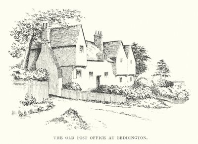 The old post office at Beddington by Duncan Moul