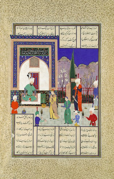 Nushirvan Greets the Khaqan