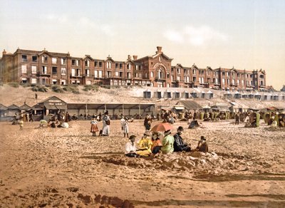 Hotel Orange from the Beach at Scheveningen by Dutch Photographer