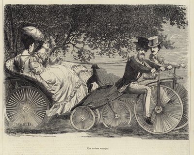 A Modern Vehicle by Dutch School