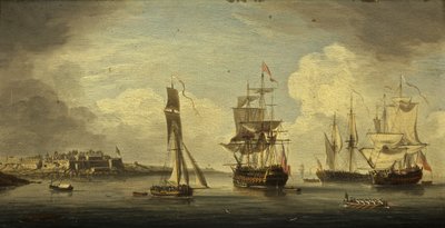 A Sea Port by Dutch School