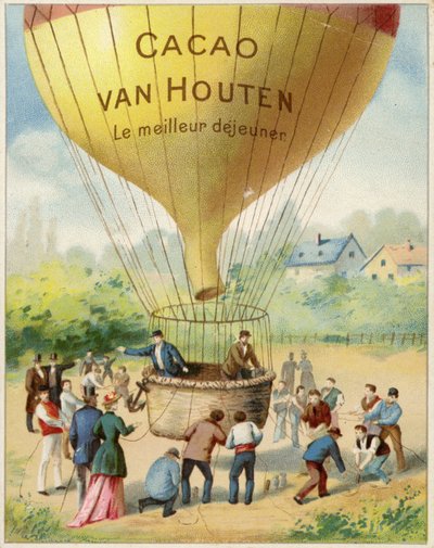 Balloon about to ascend by Dutch School