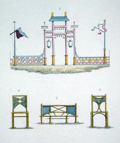 Chinese Gate and Garden Seats, from 