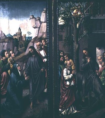 Christ Taking Leave of His Mother; Christ