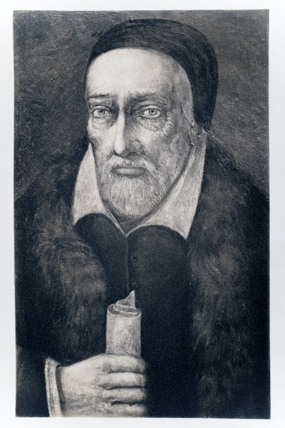 George Buchanan (1506-1582) from James I and VI, printed by Manzi Joyant & Co. Paris, 1904 by Dutch School