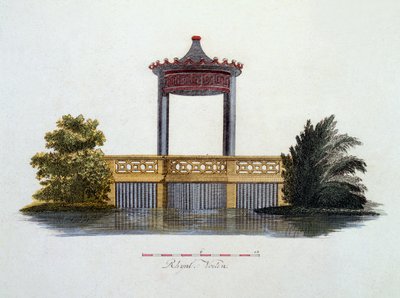 Illustration from Magazine of Garden Gems by G. van Laar, published 1802 by Dutch School