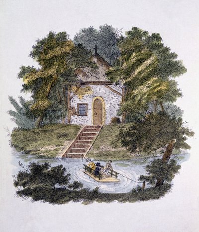 Illustration from Magazine of Garden Gems by G. van Laar, published 1802 by Dutch School